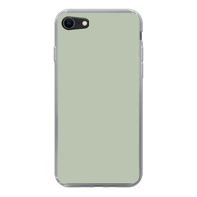 Produktbild von MuchoWow® Handyhülle Schutzhülle Hülle für iPhone 7 Farbe - Mintgrün - Innenausstattung Silikon Softcase Handy Hülle - Kartenhalter