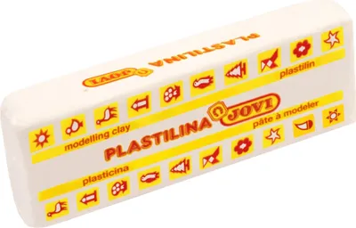 Produktbild von Jovi PLASTILINA, Modellierton, Weiß, Kind, 15 Stück(e), Junge/Mädchen, 1 Farben