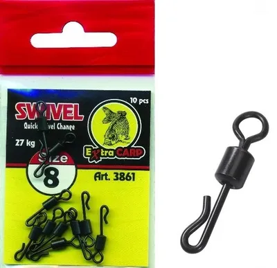 Produktbild von Extra Karpfen Schnellwechsel 10 Stück Schnellwechselwirbel 81-7142
