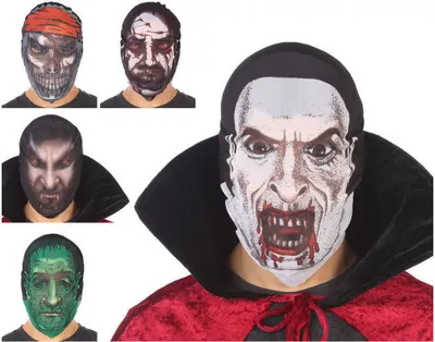 Produktbild von Maske Halloween Bunt