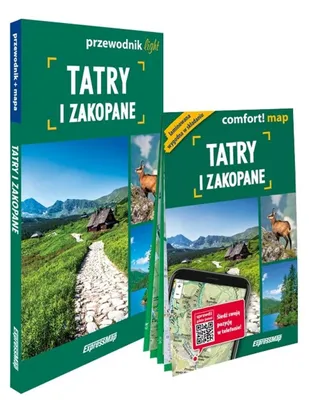 Zdjęcie produktu dla Tatra-Gebirge und Zakopane. Lichtführer + laminierte Karte. Ausgabe 2025. ExpressMap