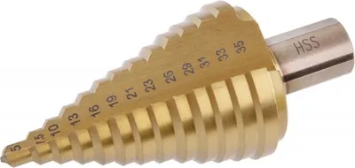 Obrázok produktu pre Vrták stupňovitý HSS TiN, ø 5 – 35 mm, 13 stupňov, FESTA