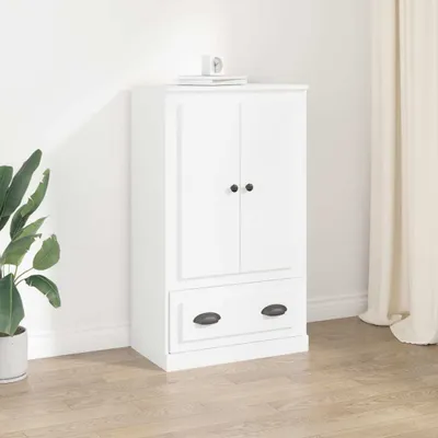 Produktbild von vidaXL Highboard Weiß 60x35,5x103,5 cm Holzwerkstoff