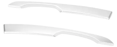 Image de 2 pièces de garniture pour accoudoir de porte intérieure, finition mate avec placage chromé, pour Mercedes-Benz Vito W447, modèles de 2014 à 2023