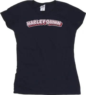 Produktbild von DC Comics - T-Shirt für Damen BI11131 (XL) (Marineblau)