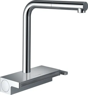 Obrázek produktu pro Dřezová baterie AQUNO SELECT M81 DN 15 s výsuvnou hubicí sBox 2jet chrom chrom