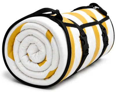 Produktbild von Große Wasserfeste Picknickdecke 200 x 200 cm mit Tragriemen