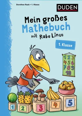 Produktbild von Mein großes Mathebuch mit Rabe Linus - 1. Klasse