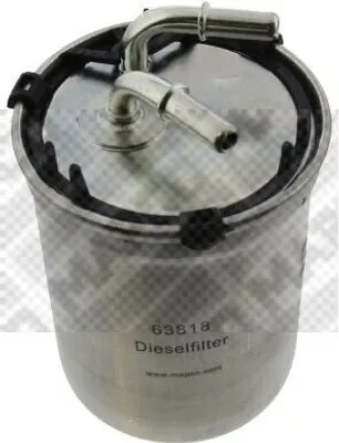 Produktbild von Kraftstofffilter MAPCO 63818 für VW Polo Schrägheck (6R1, 6C1) Leitungsfilter