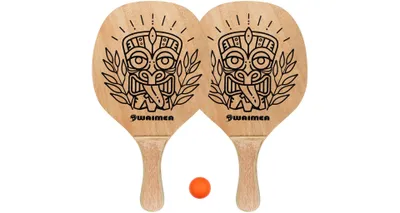 Image de Lot de 3 pelles de plage pour tennis, modèle BZO, 1 paquet