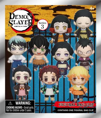 Produktbild von Demon Slayer: Kimetsu no Yaiba PVC-Taschenanhänger Series 3 Display (24)