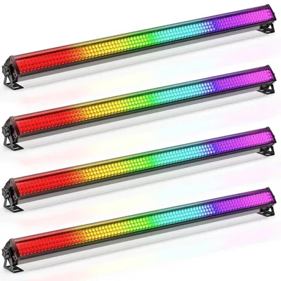 Obrázok produktu pre LED reflektor – RGB nástenné osvetlenie – osvetlenie pre pódium – osvetlenie pre DJov – párty svetlo – 4 kusy – 36 W výkon