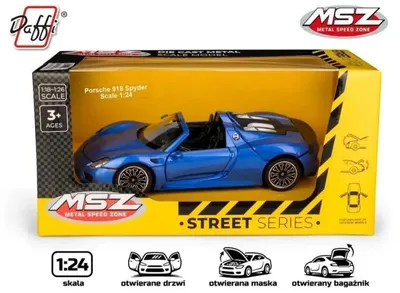 Zdjęcie produktu dla Porsche 918 Spyder niebieski - Daffi