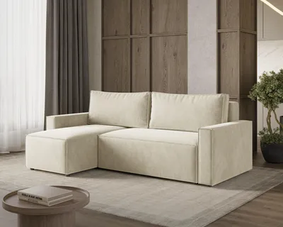 Produktbild von Ecksofa LIVIO S mit Schlaffunktion und Bettkasten,pet friendly - VIBE 03