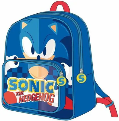 Produktbild von Sonic Schulrucksack Sonic Blau 25,0 x 30,0 x 1,2 cm