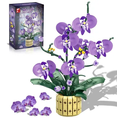 Productafbeelding van Klemblokjes, bloemen, orchideeën, bouwstenen, planten, orchideeën, bloemen