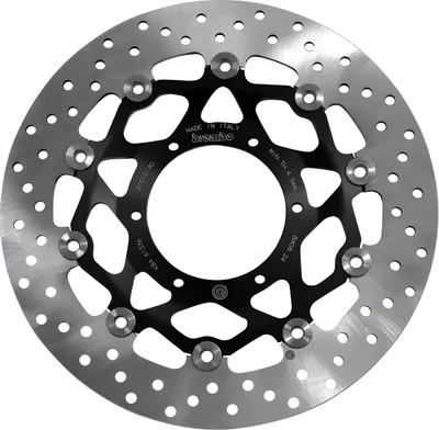 Image de BREMBO disque de frein flottant 78B40824 série or D.296 épaisseur 5mm 6 trous pour HONDA