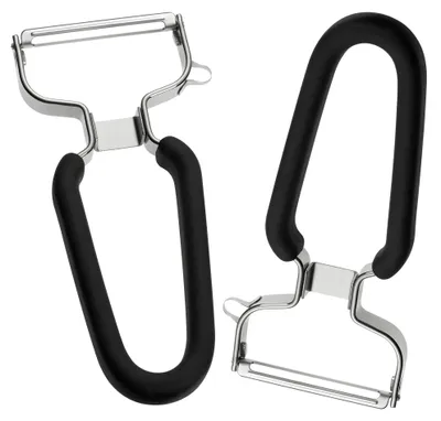 Immagine prodotto di Lurch 510093 - Set da 2 sbucciatori universali in acciaio inossidabile