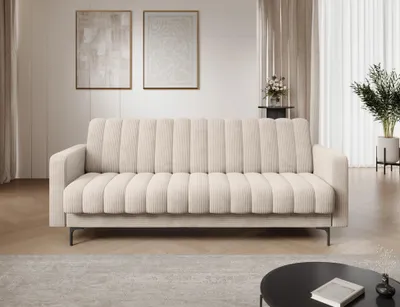 Obrázek produktu pro Designová rozkládací pohovka KARSIN - béžová