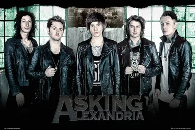 Produktbild von Asking Alexandria - Poster - Window