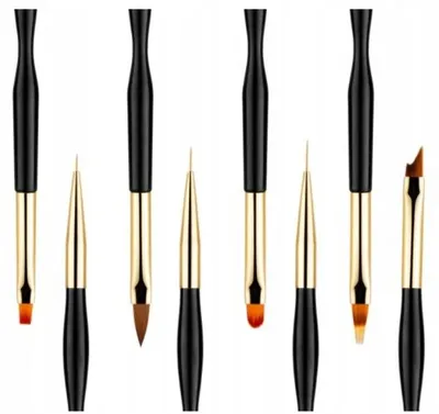 Produktbild von ManyBeauty Pinsel Set Nageldesign Nagelverlängerung 4er