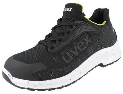 Image de uvex 2 trend, chaussure de sécurité S1PS, modèle mi-chaussure, noir/jaune, taille 41