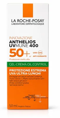 Immagine prodotto di Roche-Posay Anthelios Olio Contr.Gel-Cre.Uvmune 400 50 ml