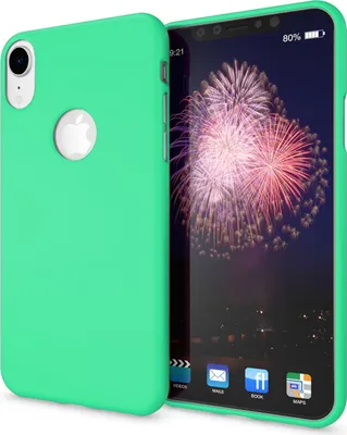 Produktbild von NALIA Handyhülle für Apple iPhone XR, Ultra-Slim Hülle Silikon Neon Case Cover Grün