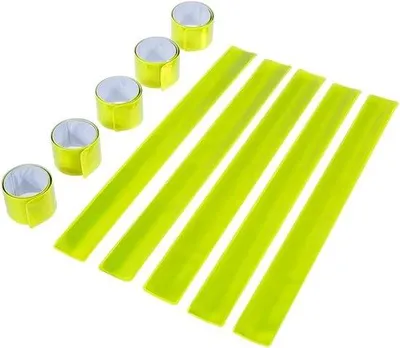 Immagine prodotto di Cinture di sicurezza per bambini con strisce riflettenti, bracciali pieghevoli e cinture di sicurezza riflettenti