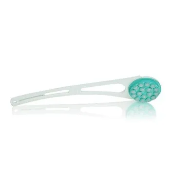 Produktbild von Hydas Rücken-Cremer mit teilbarem Griff : Weiß/Mint Farbe: Weiß/Mint
