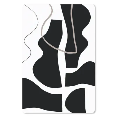 Produktbild von MuchoWow® Mauspad Mousepad Abstrakt - Minimalismus - Design 18x27 cm - Mousepads - Maus Mat - Pad - Mausunterlage