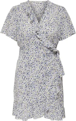 Produktbild von Only Carly Kurzarmkleid Weiß 36 Frau Weiß 36