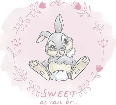 Produktbild von Disney Poster Klopfer Rosa - 610112 - 50 x 70 cm