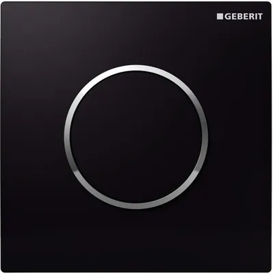 Produktbild von GEBERIT SIGMA10 Urinal Betätigungsplatte, schwarz