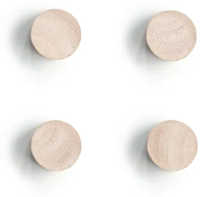 Produktbild von Holzmagnete, Ø 2,2 cm, 4er-Set