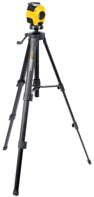 Obrázek produktu pro Powerplus POWX720, 10 m, Červená, Čárová vodováha, Černá, Žlutá, 130 mm, 512 mm