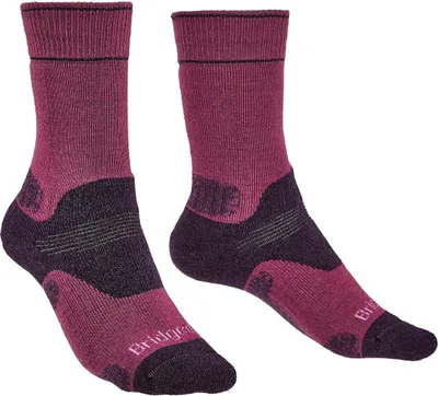 Produktbild von Bridgedale Midweight Merino Performance Boot Socken Rosa EU 35-37 Frau Rosa EU 35-37