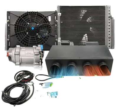 Produktbild von Auto Elektrische Klimaanlage, Schnelle Kühlung, Flexible Installation, Heizen und Kühlen 12V-a