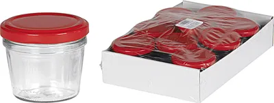 Produktbild von EMSY Schraubdeckelglas Sturz mit 63mm TO-Deckel 105 ml 9er Pack