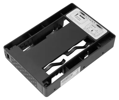 Zdjęcie produktu dla Icy Dock MB882SP-1S-3B, 8,89 cm (3.5"), Panel nośny, Czarny, 2.5", Plastik, 25,4 mm