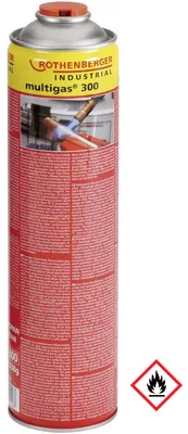 Obrázek produktu pro Rothenberger Industrial Multigas 300 náplň 600 ml
