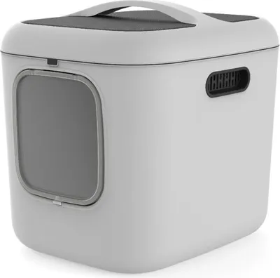 Produktbild von Katzentoilette Rotho My Pet Biala XL Weiß Wiederverwerteter Kunststoff