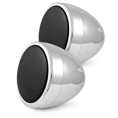 Produktbild von AMPIRE QX75 Premium Aufbaulautsprecher 7cm verchromt 4 Ohm Aufbau Lautsprecher