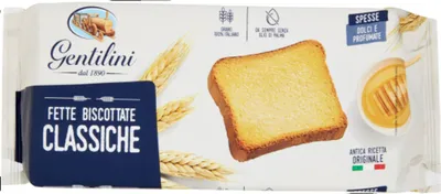 Produktbild von Zwieback Fette Biscottate Classiche 185g - Gentilini