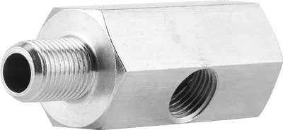 Immagine prodotto di Adattatore del sensore di pressione dell'olio, adattatore da maschio a femmina NPT, Tee del sensore di pressione dell'olio, Tee dell'indicatore di pressione dell'olio, raccordo a Tee del turbo, raccordo della linea di alimentazione del turbo