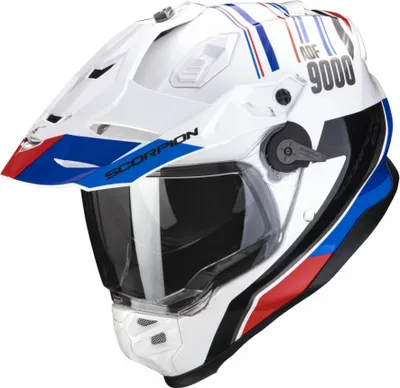 Zdjęcie produktu dla Kask motocyklowy SCORPION ADF-9000 AIR DESERT biały/niebieski/czerwony L