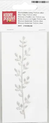 Produktbild von KNORR PRANDELL 218306258 Wachszweig 110 x 25 mm silberfarben