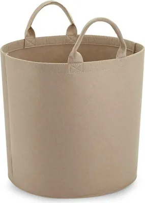 Produktbild von Bagbase - Wäschekorb, Filz PC5384 (40 cm x 40 cm) (Sand)