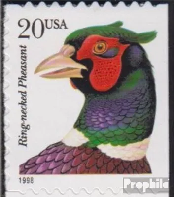 Produktbild von Briefmarken USA 1998 Mi 2995BDr (kompl.Ausg.) postfrisch Tiere - Ringfasan