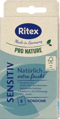 Produktbild von Ritex Pro Nature Sensitiv 8 Kondome